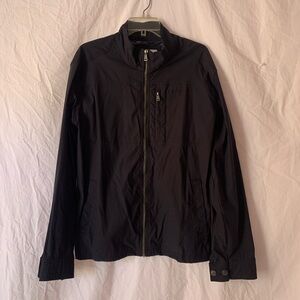 Orvis lightweight jacket high collar XL full zip Classic Collection